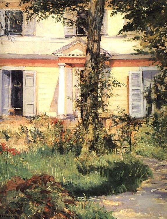 Edouard Manet The House at Rueil